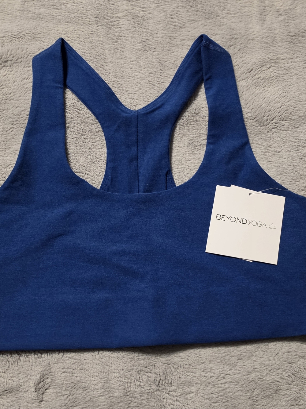 Beyond Yoga Racerback Sports Bra - Royal Blue